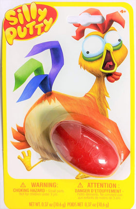 Crayola Silly Putty Original egg pack for creative molding and play.