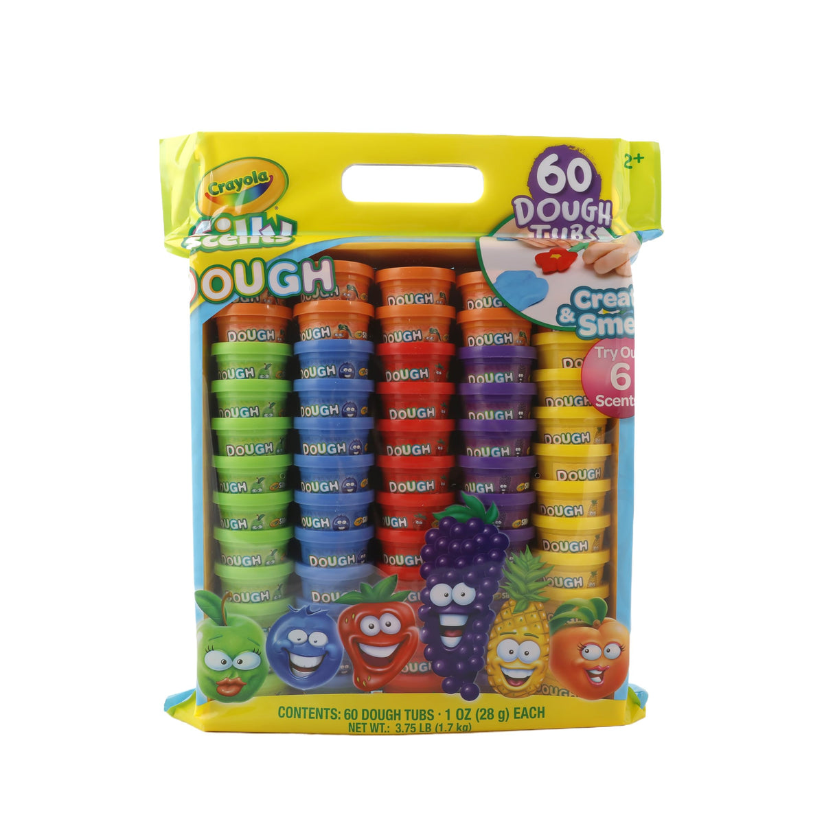 Crayola Silly Scents Dough in party-favor bags sparks imagination and sharing.