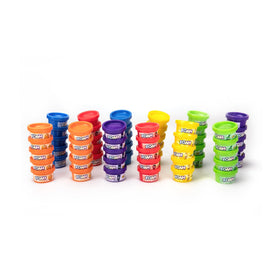 Crayola Silly Scents foam tubs assorted colors for classroom prizes and gifts.