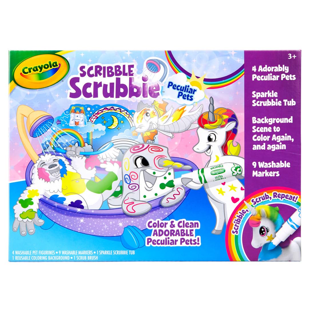 Crayola Standing Play Mat provides a reusable backdrop for coloring adventures.