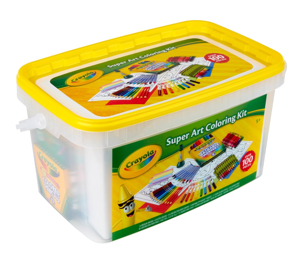 Crayola Super Art Kit Pipsqueaks markers deliver smooth lines