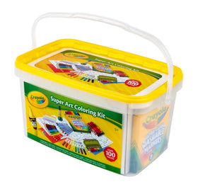 Crayola Super Art Kit short colored pencils for precise shading