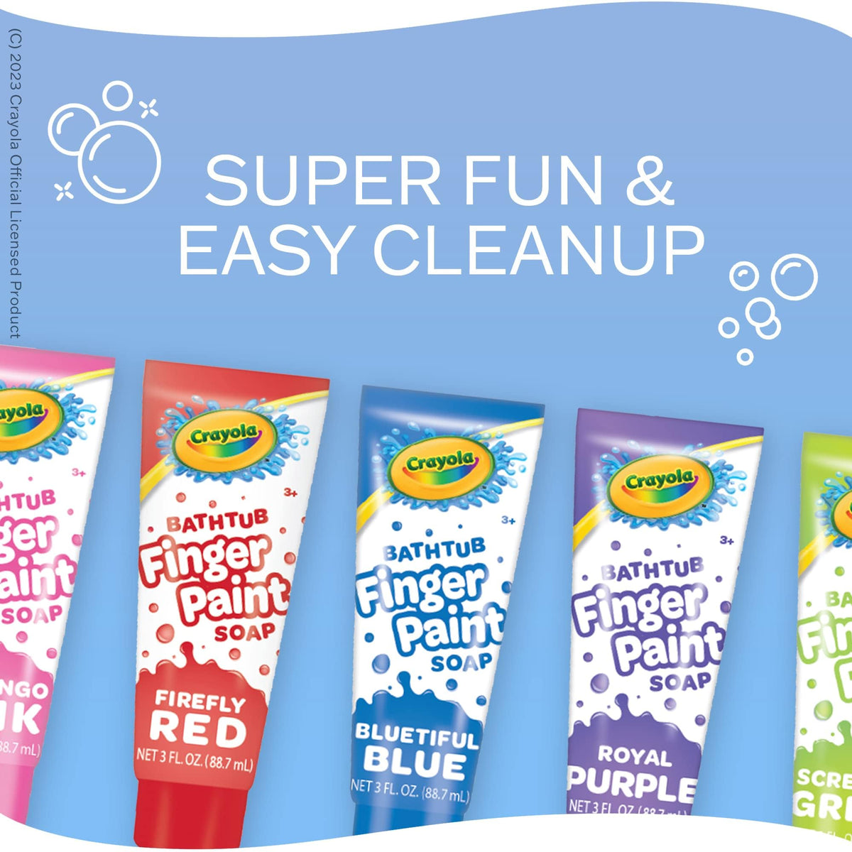 Crayola Taste Beauty multicolor mix offers playful color blending.
