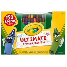 Crayola Ultimate Crayon Box Collection 152ct shows multi-tier storage for organized colors.