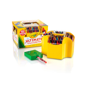 Crayola Ultimate Crayon Caddy handheld sharpener for quick edge maintenance.