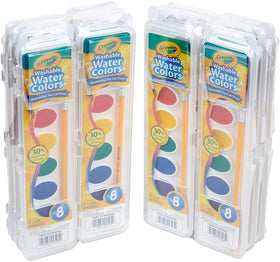 Crayola Watercolor Paints are safe and non-toxic for children ages 3 and up.