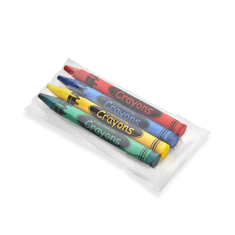 CrayonKing bulk box with 1,000 non-toxic crayons for easy classroom setup.