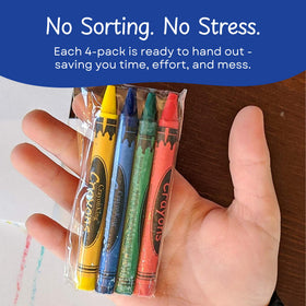 CrayonKing durable paraffin wax crayons resist breaking during use