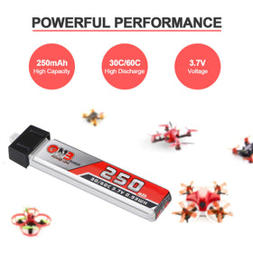 Crazepony 30C high-current delivery keeps throttle responsive