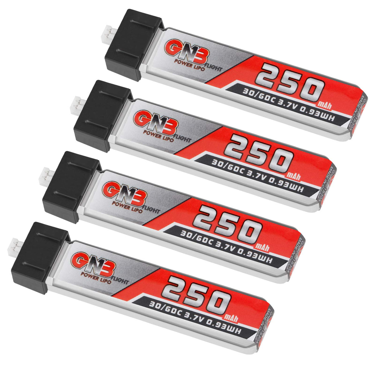 Crazepony 1S LiPo battery pack for micro drones with compact design