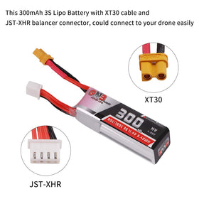 GAONENG 300mAh 3S battery ready-to-fly pack