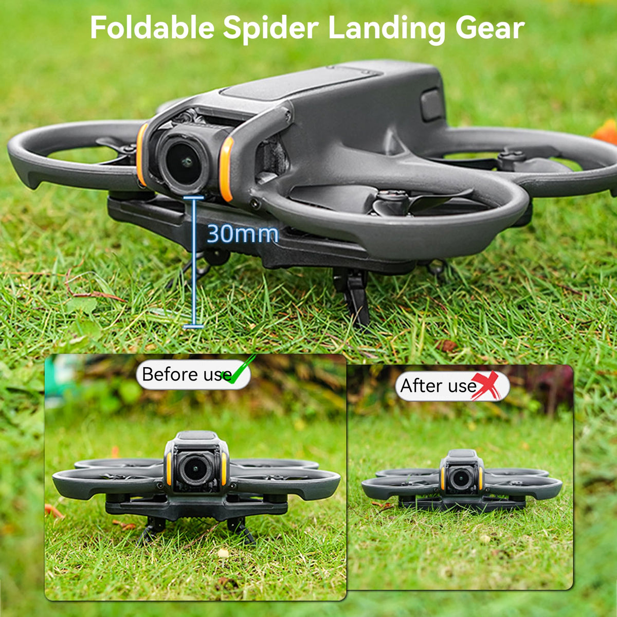 Craznick Avata 2 accessory kit bundles essential parts for field setup.