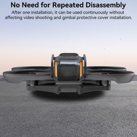 Craznick Avata 2 gimbal lens cover protects the camera during storage.
