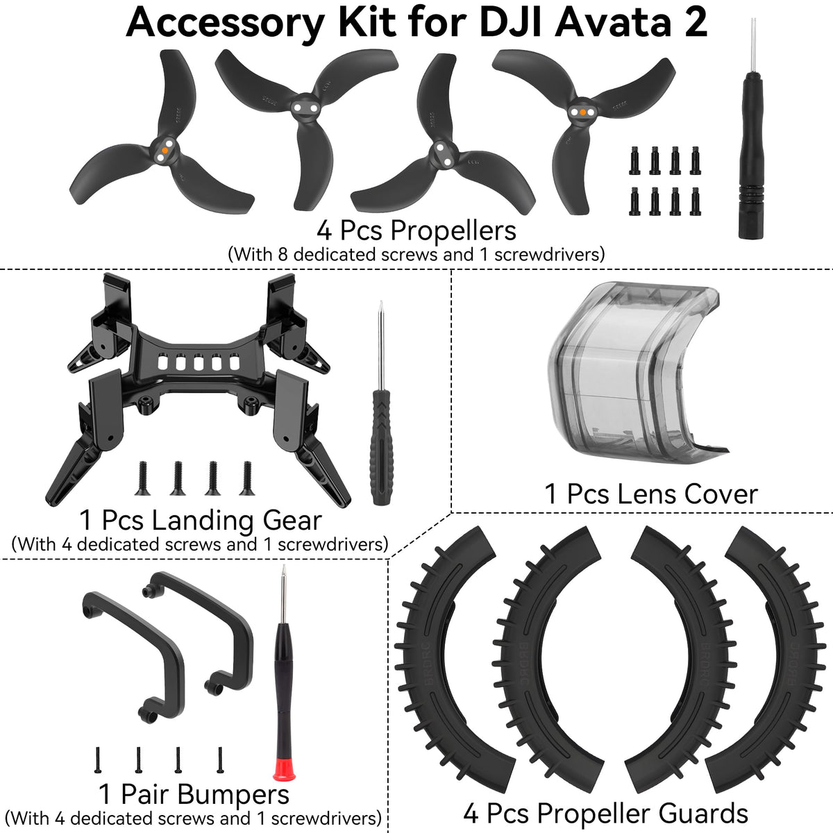 Craznick Avata 2 propeller guards protect blades during high-speed maneuvers.
