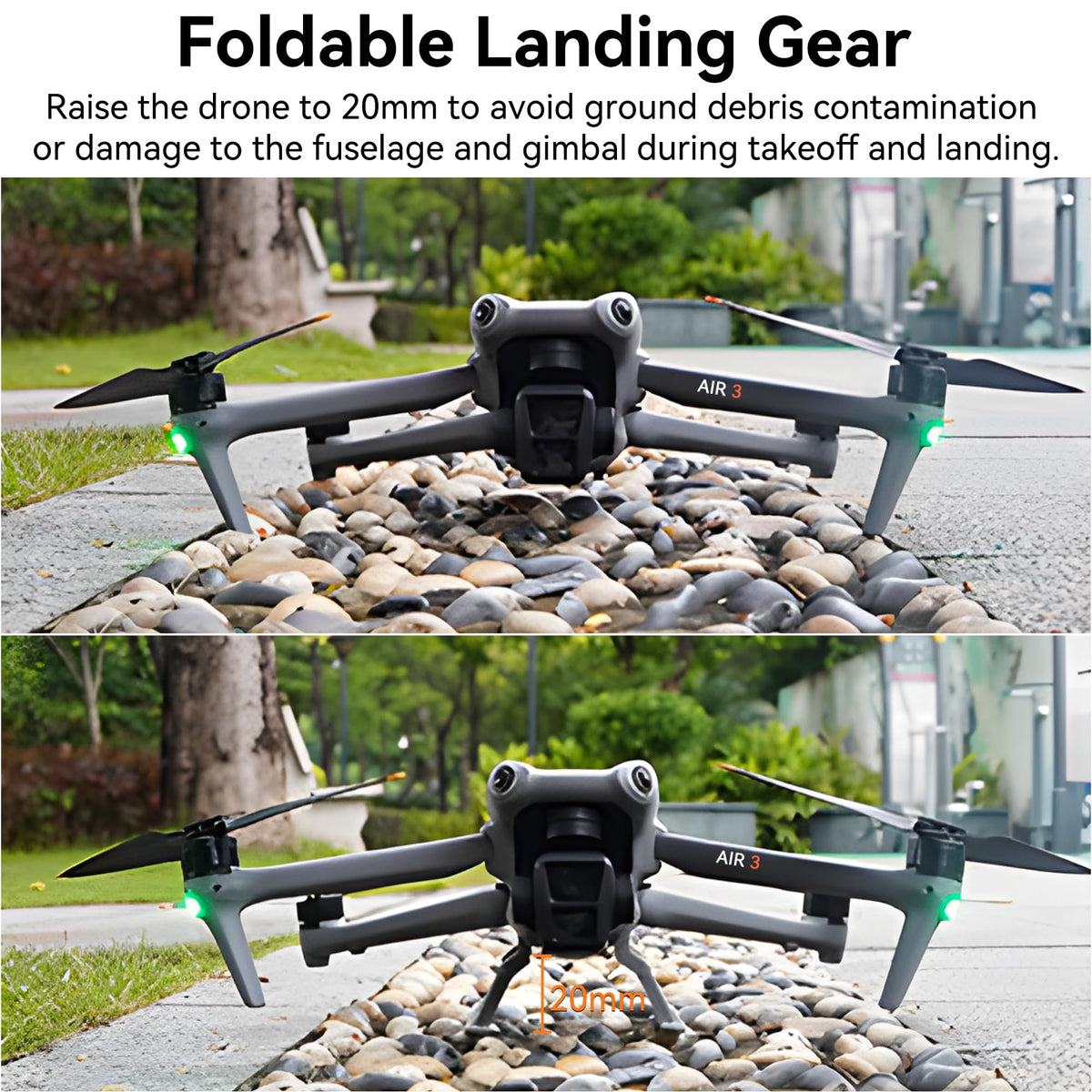 Craznick accessory bundle for DJI Air 3S keeps tools organized and ready