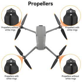 Craznick landing gear for DJI Air 3S adds ground clearance for rough terrain