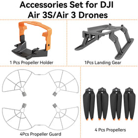 Craznick propeller guards for DJI Air 3S protect rotors from bumps and collisions