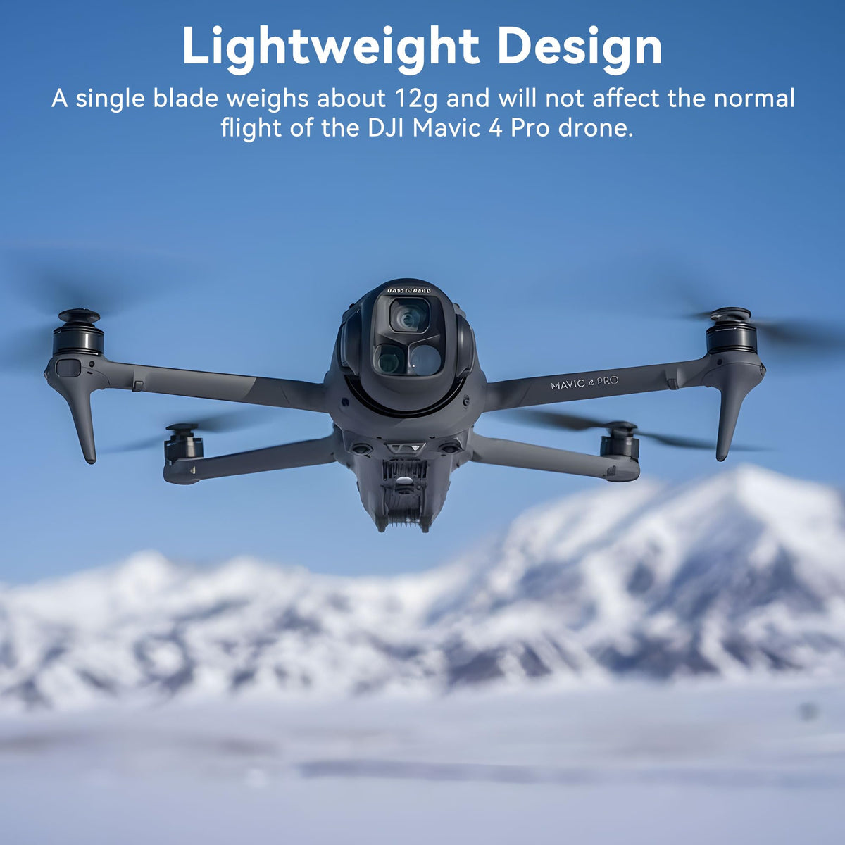 Craznick Mavic 4 Pro blade features quick-release install for fast swaps.