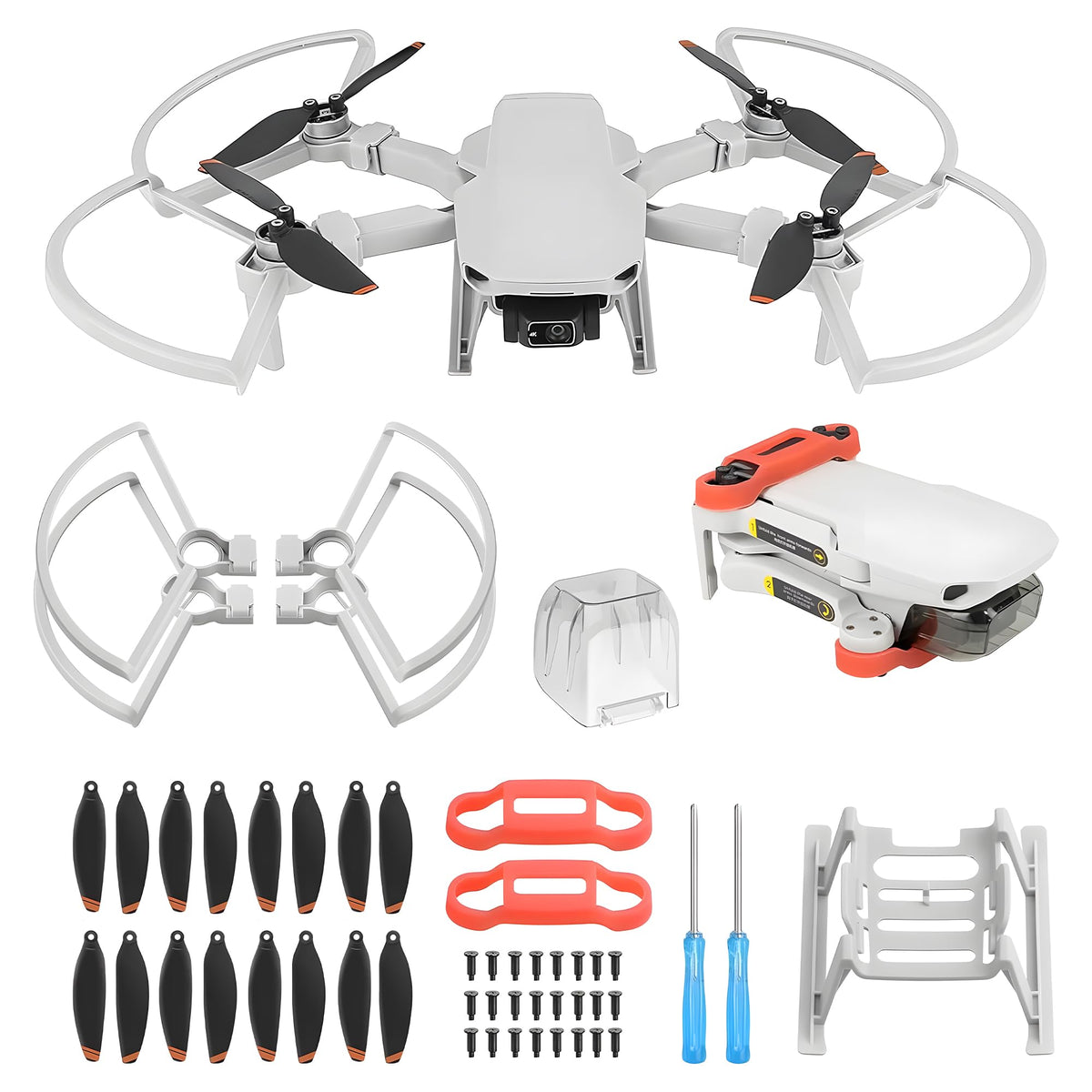 Craznick Mini 2 SE propellers for smooth, low-noise flights