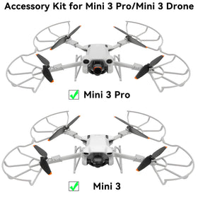 Craznick foldable landing gear for DJI Mini 3 Pro stabilizes takeoffs