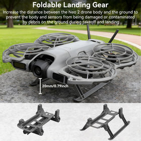 Craznick Neo 2 camera lens cover shields the gimbal during transport