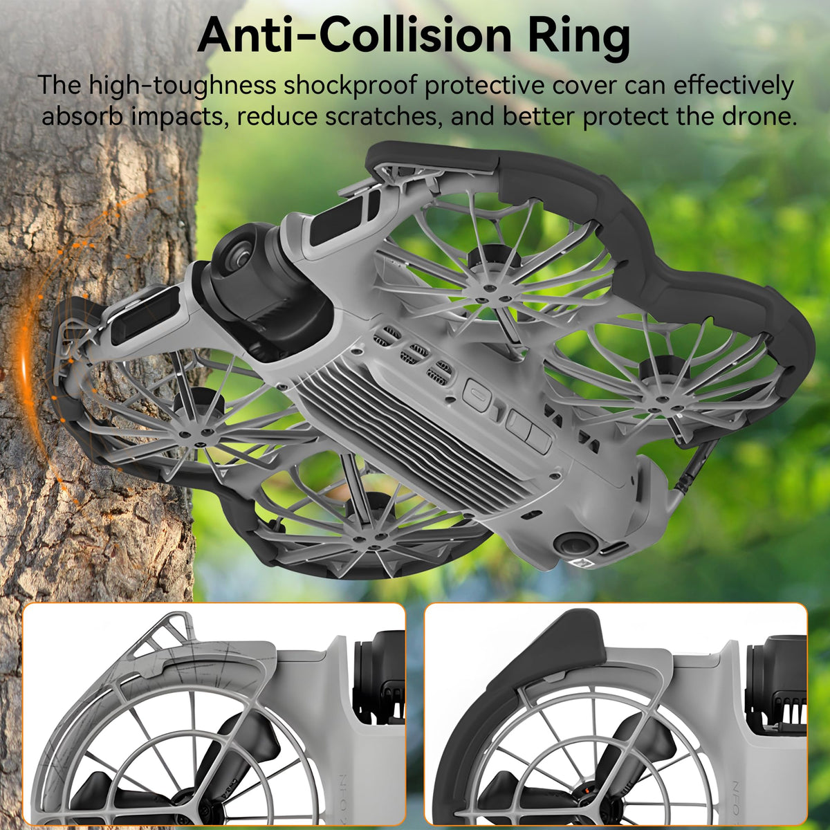 Craznick Neo 2 folding landing gear increases ground clearance