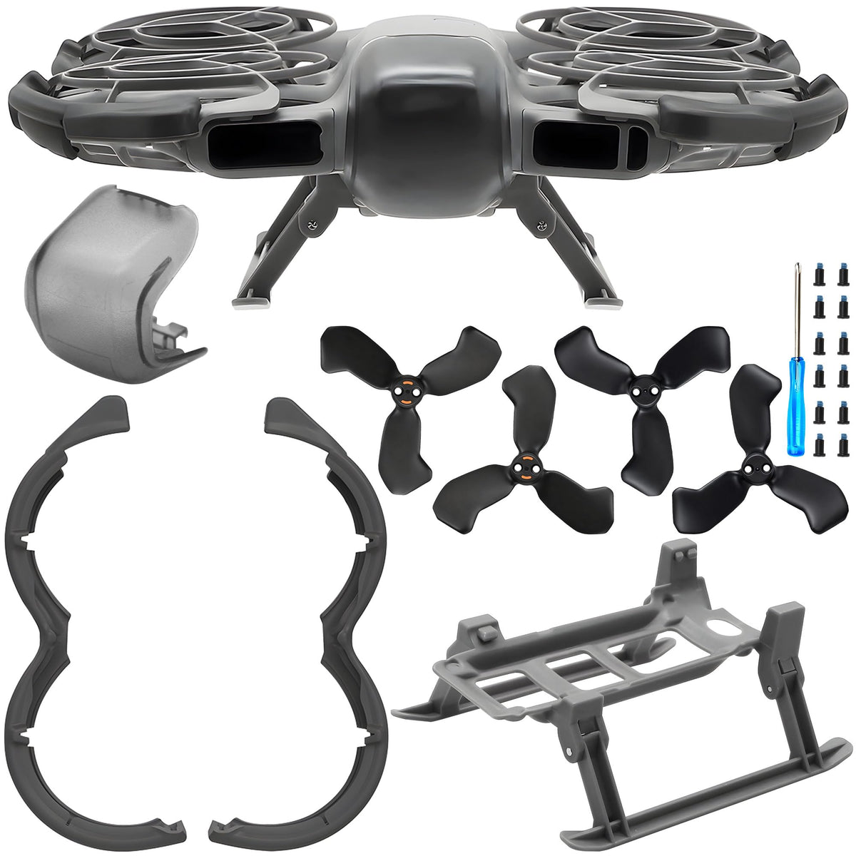 Craznick Neo 2 propellers with low noise design for smoother flight