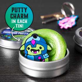 Mystery reveal labels on Crazy Aaron's Lost Treasure Guardians invite curiosity with ten putty options.