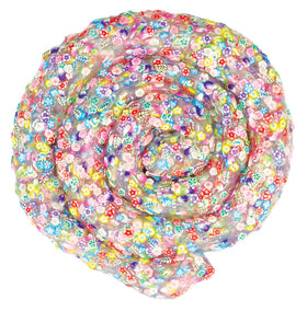 Crazy Aaron's Mega Super Duper Flower Finds close-up putty pieces reveal hidden flowers for a gamified challenge