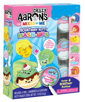 Crazy Aaron's SCENTsory Putty Mashups Banana scent for creative play.