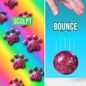 Crazy Aaron's Thinking Putty Curious Kitten stretch and bounce in silicone for tactile engagement