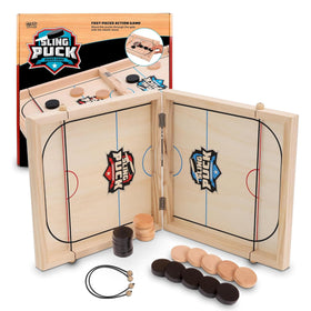 Crazy Games fast sling puck board 24-inch for quick tabletop action