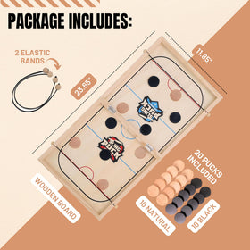 Crazy Games foldable board for easy storage and travel
