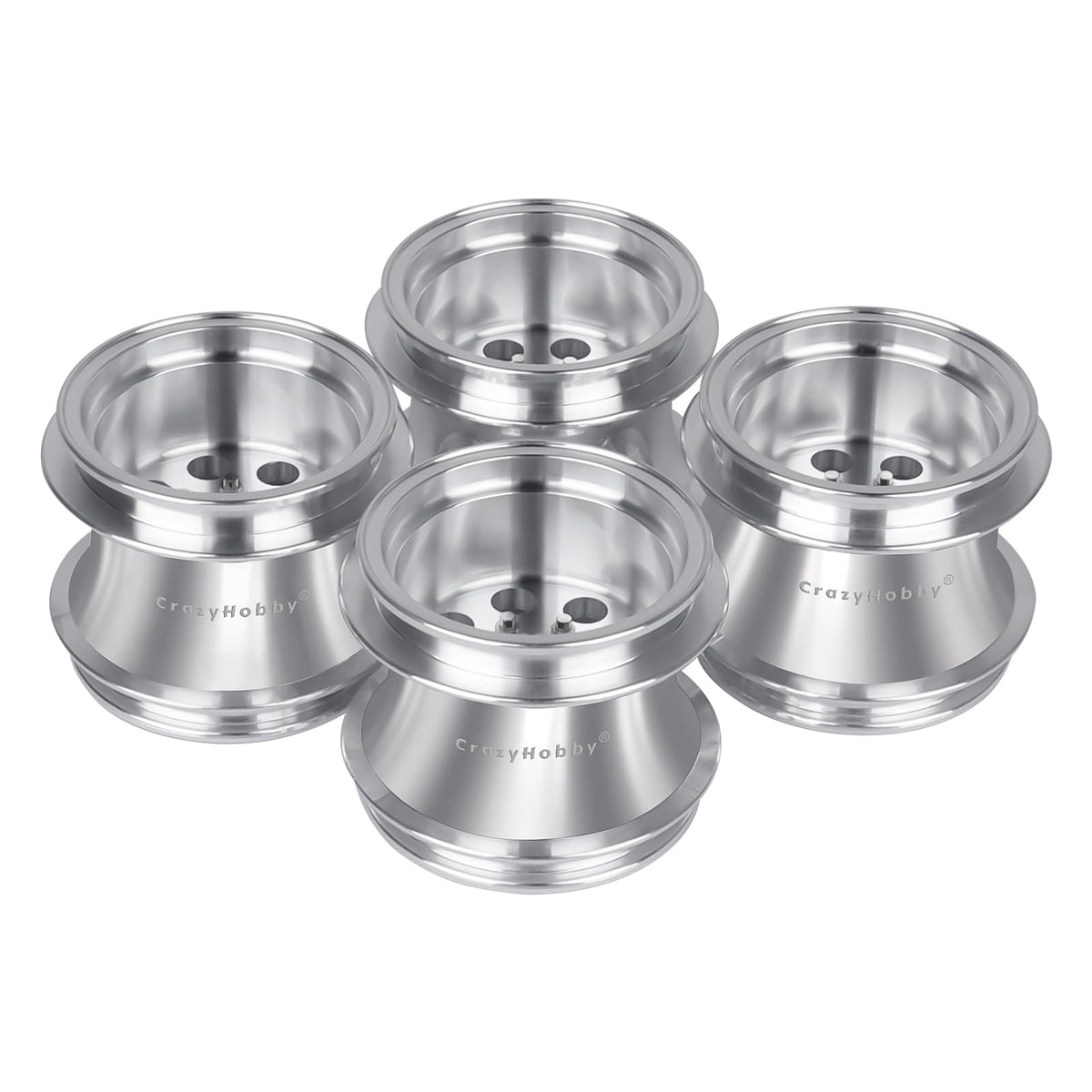 CrazyHobby four-piece set wheels for multiple RC configurations