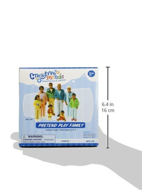 Cre8tive Minds African American family doll set child figure supports inclusive pretend play