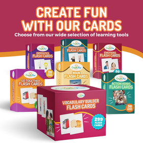 CreateFun 299 Vocabulary classroom activities cards encourage interactive learning sessions.