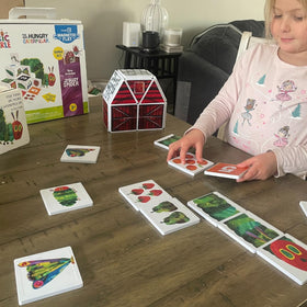 CreateOn four-piece puzzle included with tiles to boost sequencing and problem-solving.