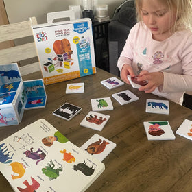 CreateOn Eric Carle animal-characters tiles invite storytelling and sequencing.