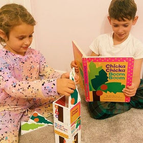 CreateOn Chicka Chicka Boom Boom durable pieces withstand enthusiastic play sessions