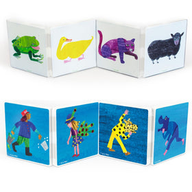 CreateOn color-names tiles help kids learn colors and names through play.