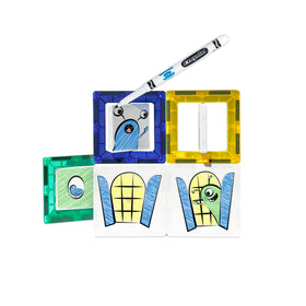 CreateOn Crayola Doodle Magnetic Tiles travel-friendly design keeps kids engaged on trips