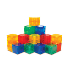 CreateOn Crayola PIP Cubes stack and build to promote spatial reasoning and exploration.