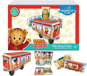 CreateOn Daniel Tiger community tiles help kids learn about neighbors through interactive play.