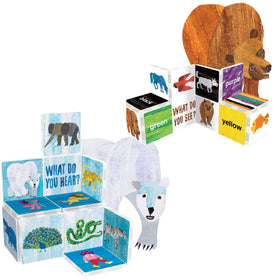 CreateOn Eric Carle Brown Bear tile showcases vibrant colors for early geometry.
