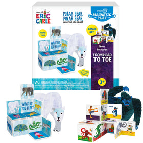 CreateOn Eric Carle Polar Bear tile set boosts imaginative play and hands-on learning