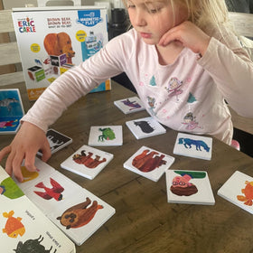 CreateOn 4-piece puzzle tile pack enhances problem-solving and fine motor skills.