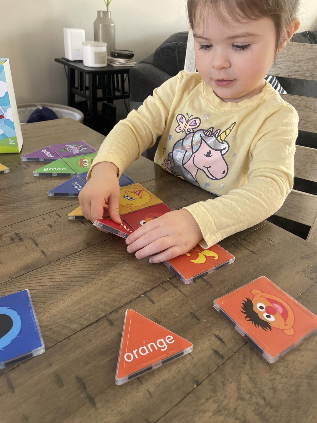 CreateOn Sesame Street magnet tiles support early geometry and spatial awareness
