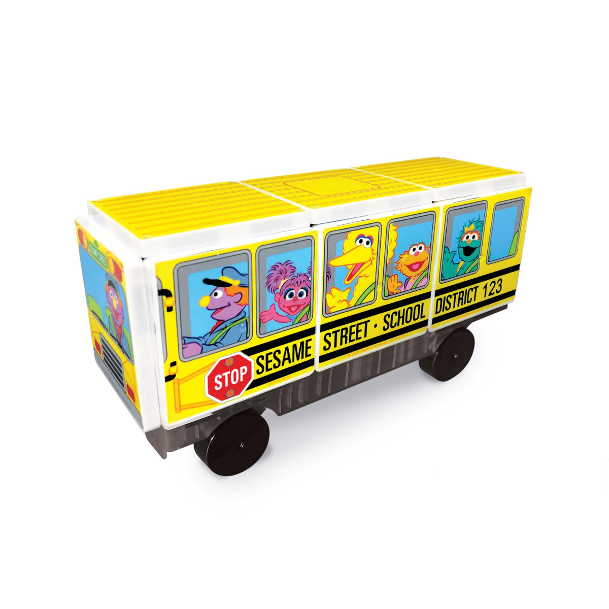 CreateOn Sesame Street compatible with most magnetic tile sets for versatile play
