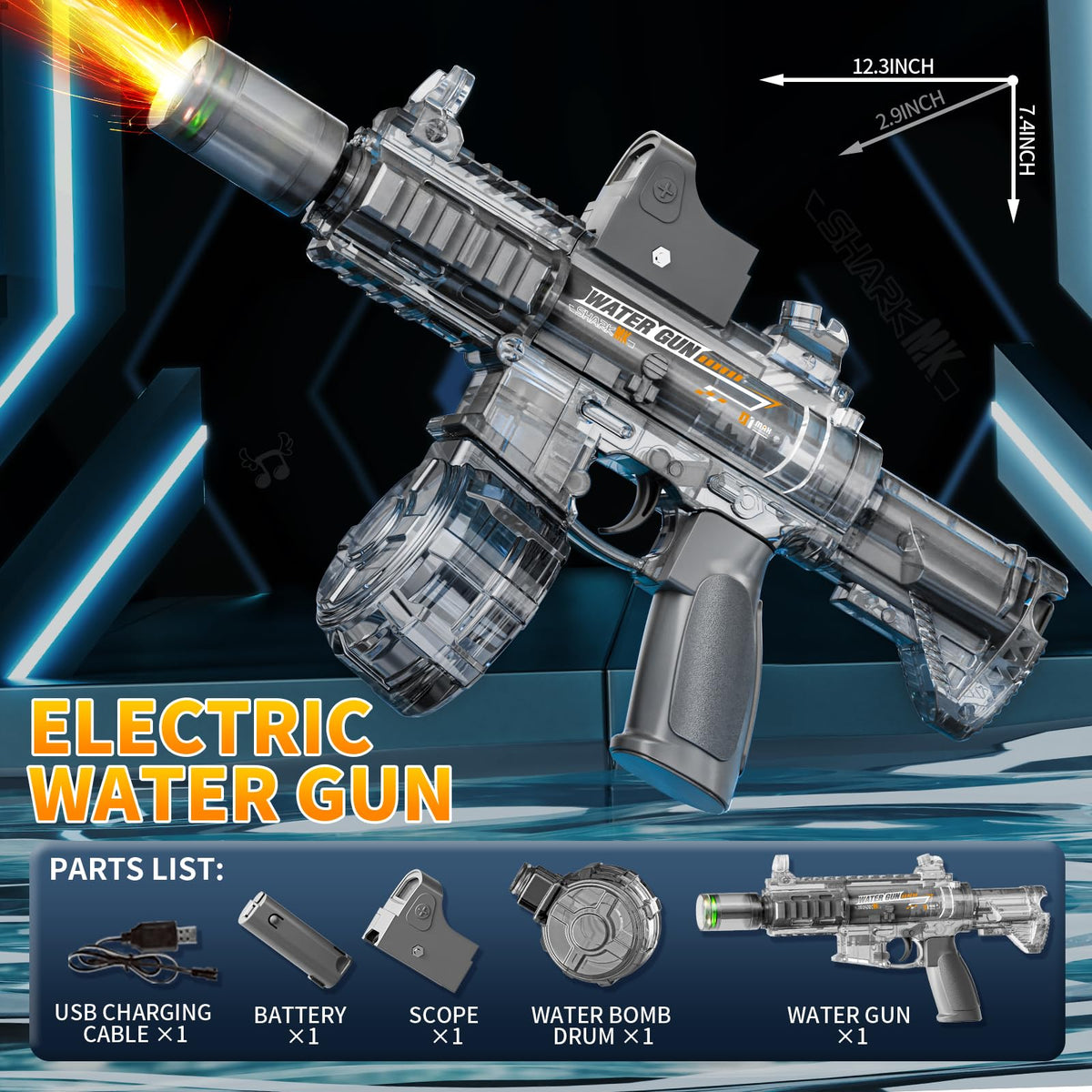 CreatiMachi magazine accessory adds realistic water combat feel