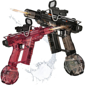 CreatiMachi electric water gun pink version ready for backyard battles and pool days